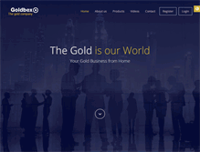 Tablet Screenshot of millionairemind1.goldbex.com