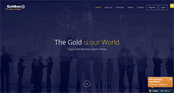 Desktop Screenshot of cashflow.goldbex.com